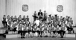 Jerry Bryant and the Westlock Alberta High School Band